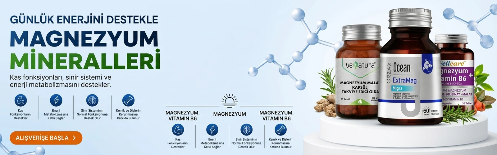Magnezyum minerallerinde büyük indirim fırsatı