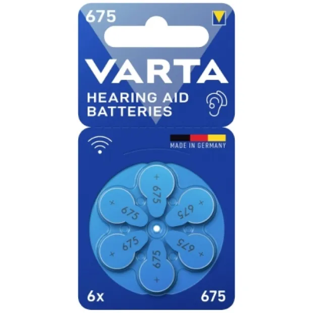 Varta Kulak Pili No: 675 6lı