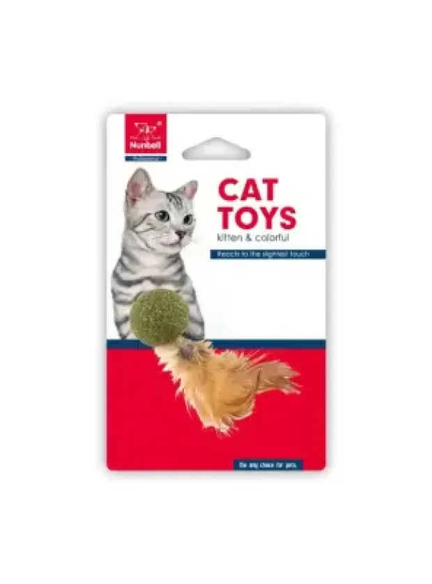 Nunbell Kedi Oyuncagı Catnıp Top Tüylü