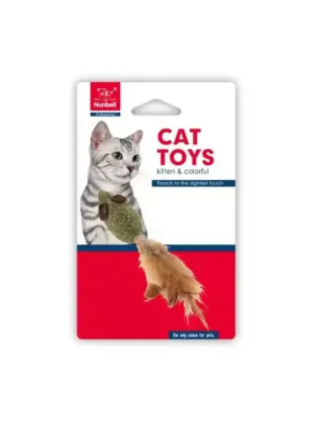 Nunbell Kedi Oyuncagi Catnip Fare Tüylü