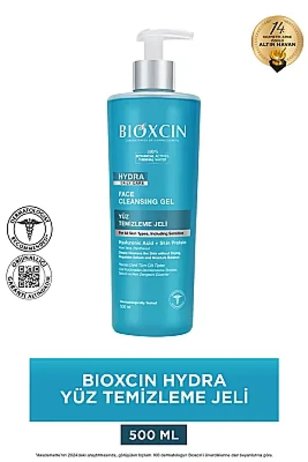 Bioxcin Hydra Yüz Temizleme Jeli 500 ml
