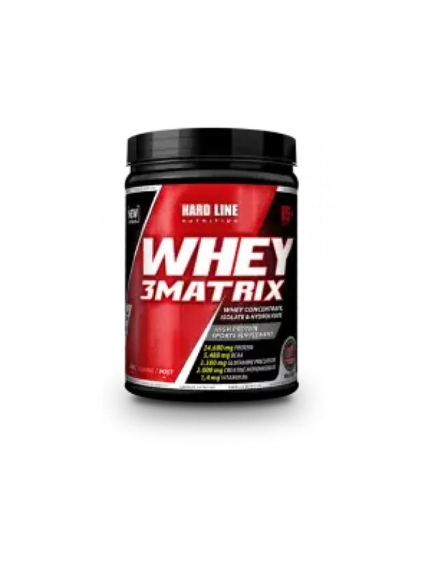 Hardline Whey 3Matrix - Çilek Aromalı - 454 Gr
