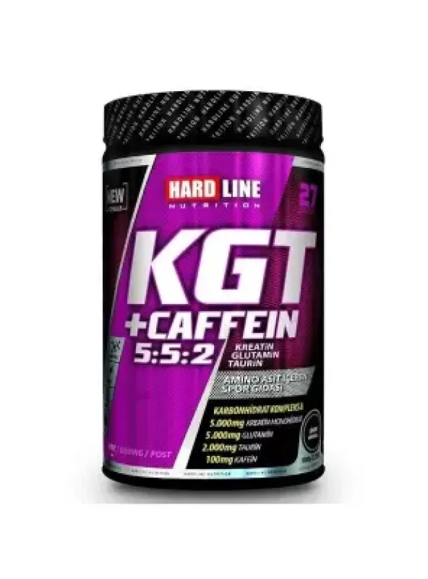 Hardline KGT - Creatine - Kreatin, Glutamin ve Taurin - - Limon 1000 gr.