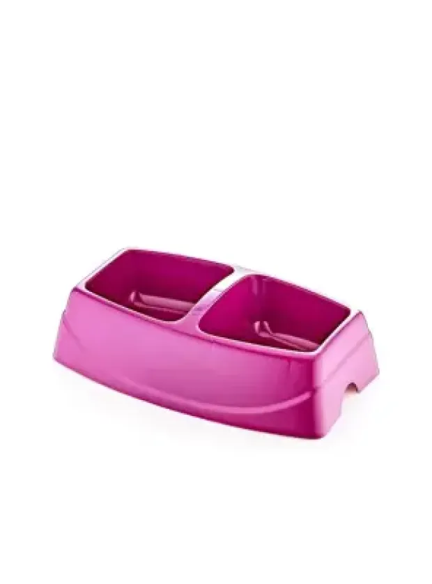 Şenyayla İkili Mama Kabı Büyük 30,5*19,5*7,5 cm