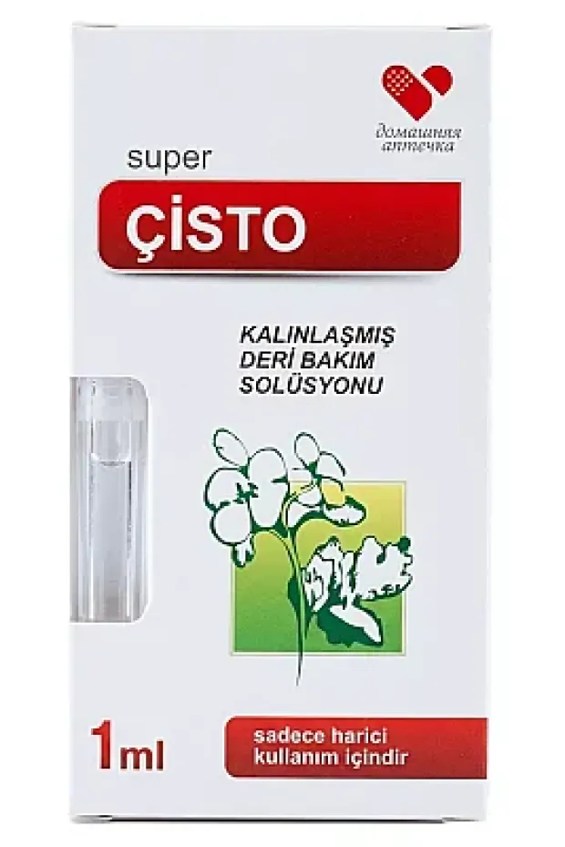Çisto Kalınlaşmış Deri Bakım Solüsyonu 1 ml