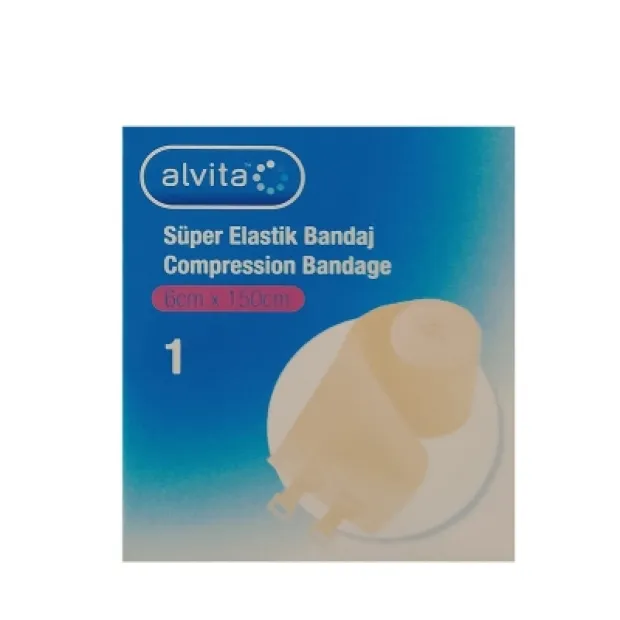 Alvita Süper Elastik Bandaj 6x150 cm