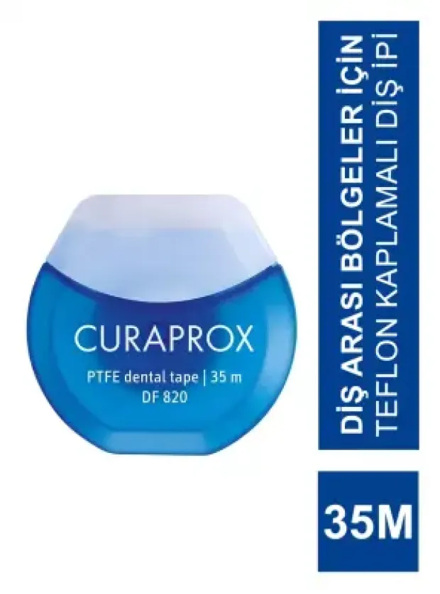 Curaprox DF 820 Teflon Diş İpi