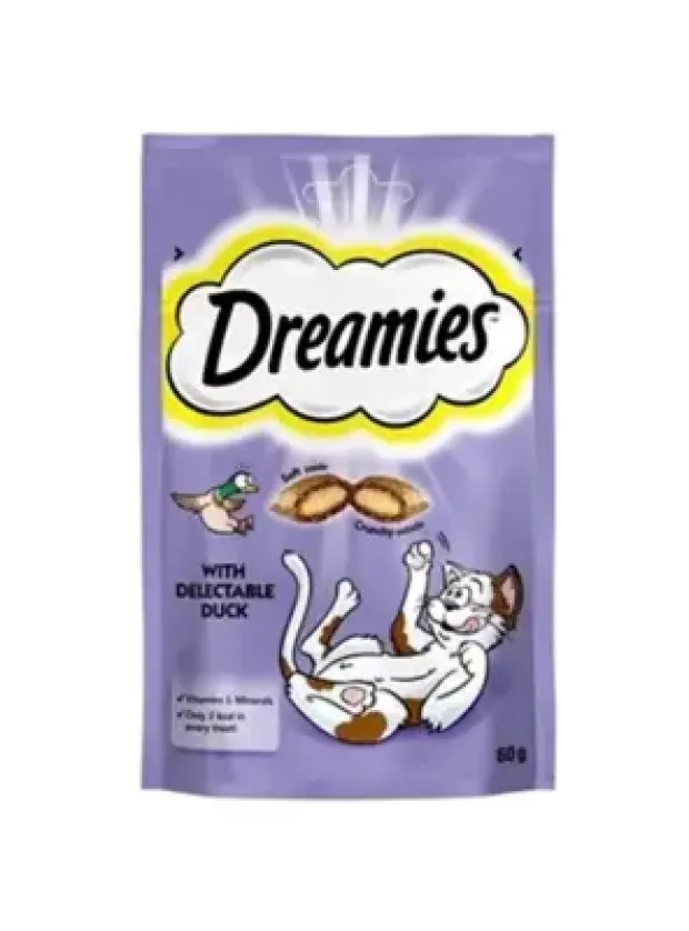 Dreamies Ördekli Kedi Ödül Maması 60 gr