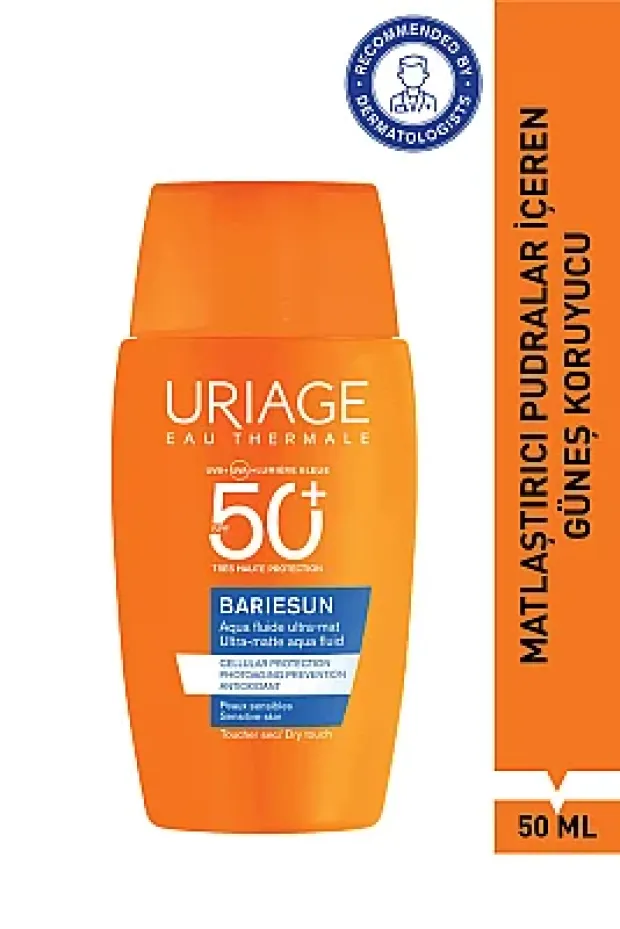 Uriage Bariesun Aqua Fluide Ultra-Mat SPF50+ 50ml