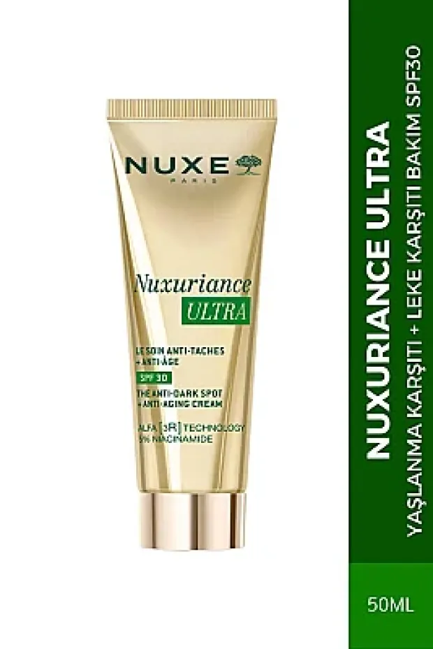 Nuxe Nuxuriance ULTRA SPF30 Koyu Leke ve Yaşlanma Karşıtı Nemlendirici Krem SPF30 50ml
