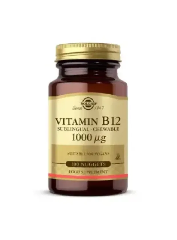 Solgar Vitamin B12 1000 mcg 100 Dilaltı Tablet