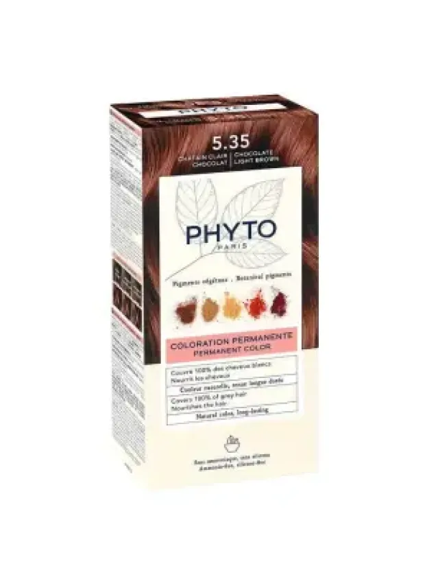 Phyto Color Bitkisel Saç Boyası 5.35 - Açık Kestane Dore Akaju