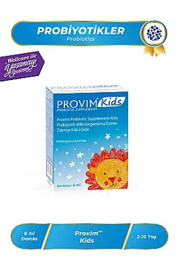 Wellcare Provim Kids Damla 8 ml