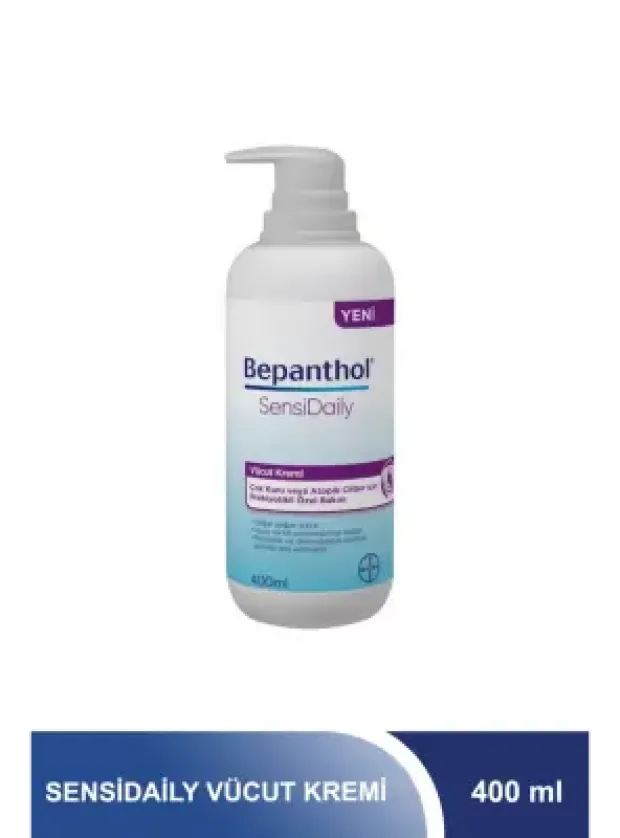 Bepanthol SensiDaily Pompalı 400 ml Vücut Kremi