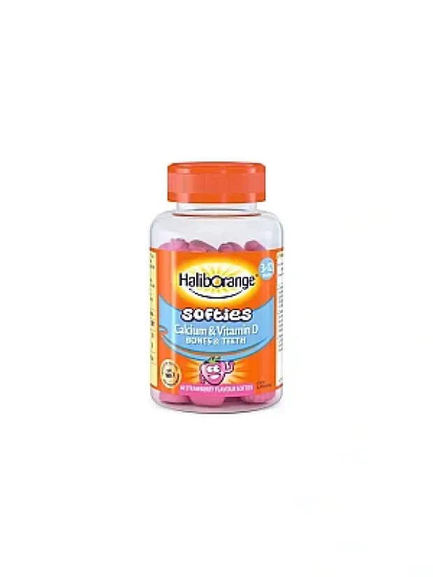 Haliborange Softies Kalsiyum & D Vitamini 60 Çiğneme Tablet