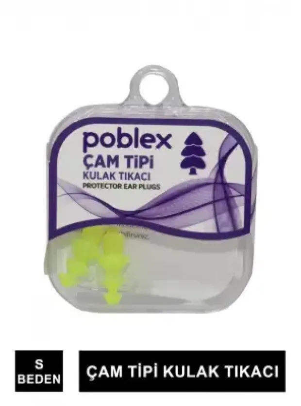 Poblex Çam Tipi Kulak Tıkacı - S -