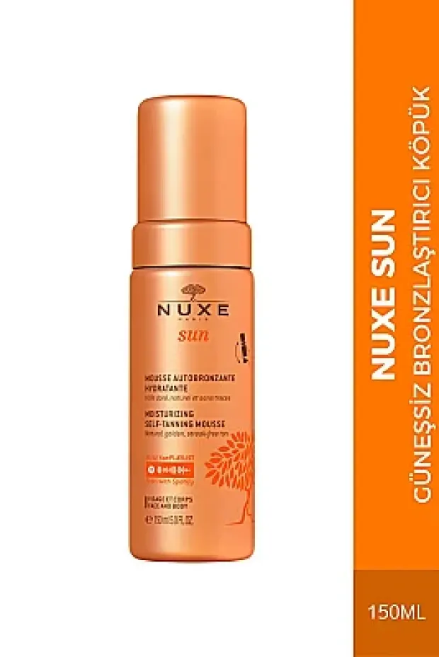 Nuxe Sun Autobronzante Moisturizing Self-Tanning Mousse - Nemlendirme Etkili Bronzlaştırıcı Köpük - 150 ml