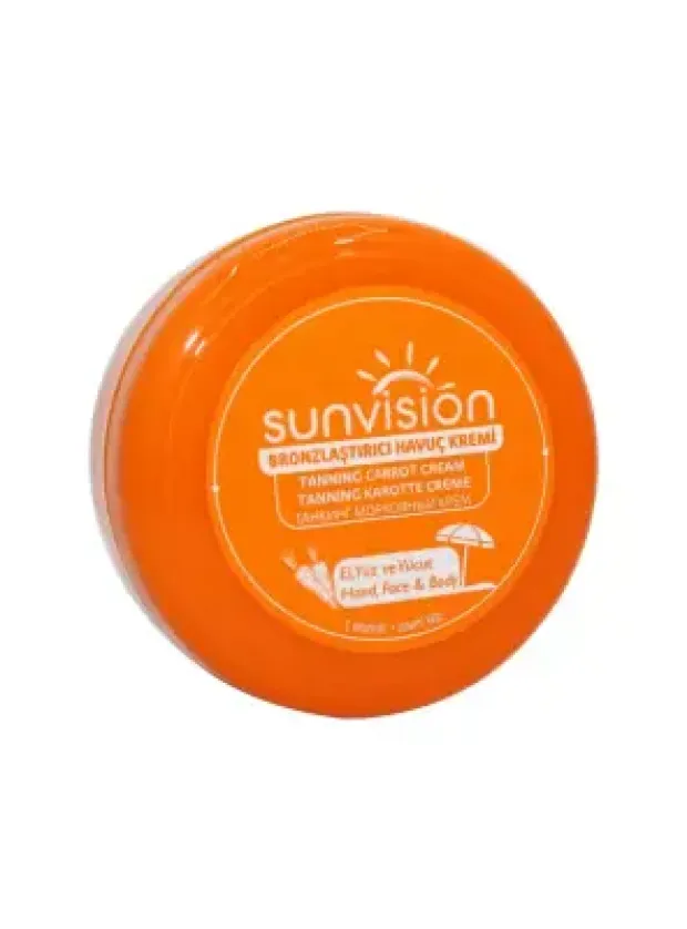 Sunvision Bronzlaştırıcı Havuç Kremi 100 ml