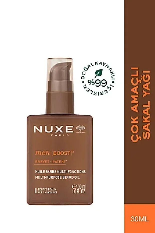 Nuxe Men Boost Çok Amaçlı Sakal Bakım Yağı 30 ml