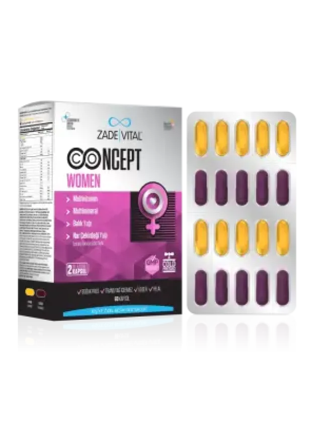 Zade Vital Concept Women 60 Kapsül