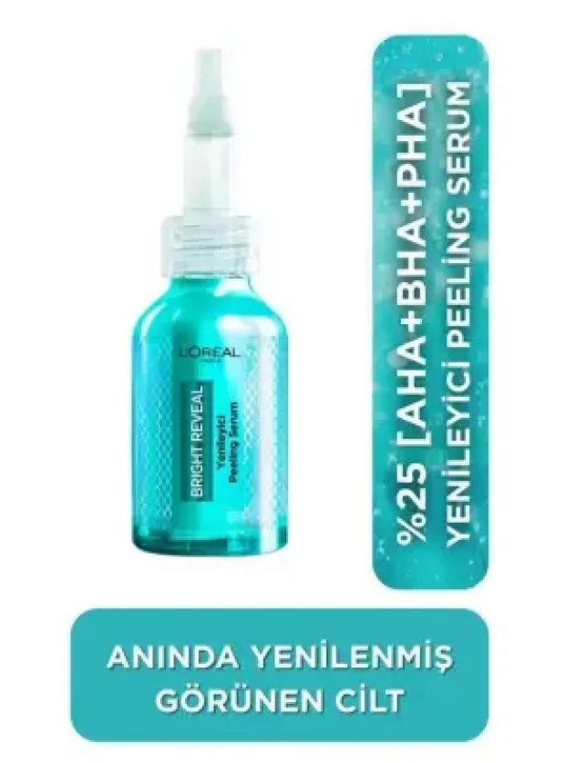 Loreal Paris Bright Reveal - Yenileyici Peeling Serum - 25 ml