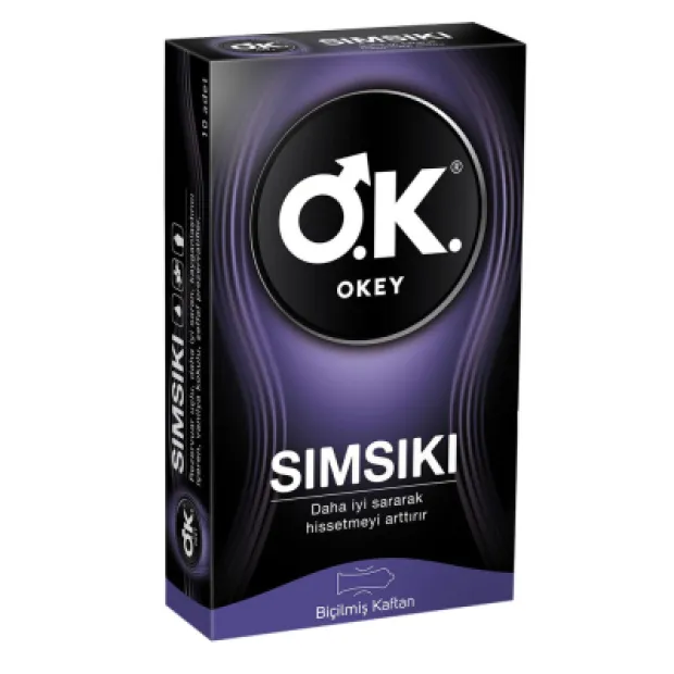 Okey Sımsıkı Prezervatif 10lu