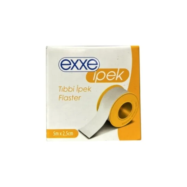 Exxe Tıbbi İpek Flaster 5 m x 2.5 cm