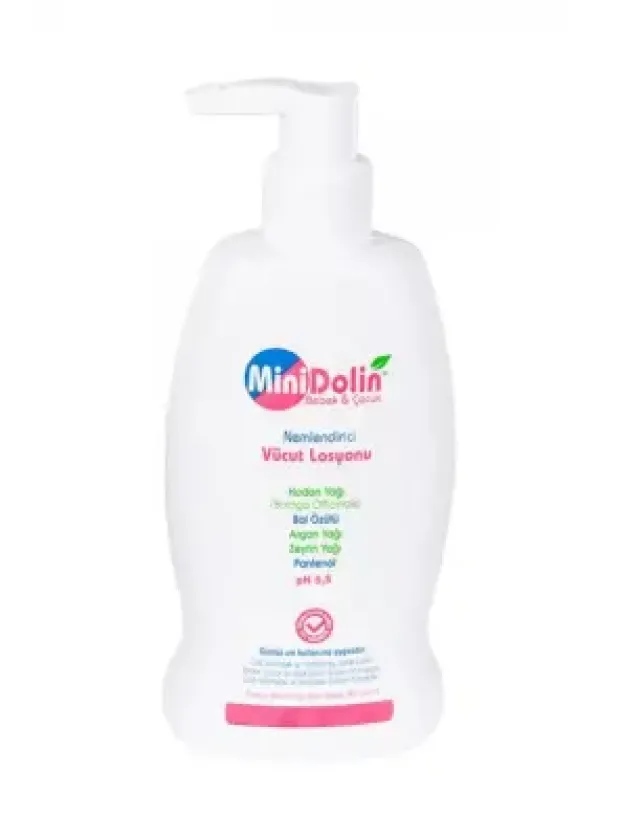 Minidolin Bebek & Çocuk Nemlendirici Vücut Losyonu 250ml