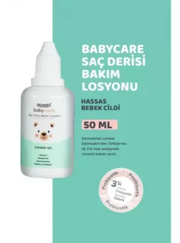 Dermoskin Babycare Saç Derisi Bakım Losyonu 50 ml