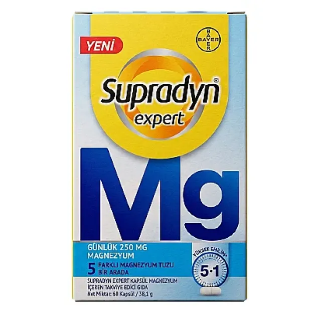 Supradyn Expert Magnesium Complex 60 Kapsül