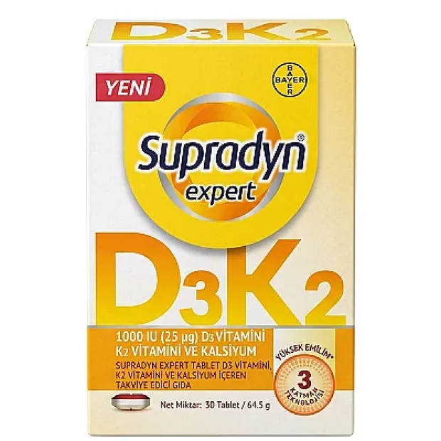 Supradyn Expert D3K2 30 Tablet