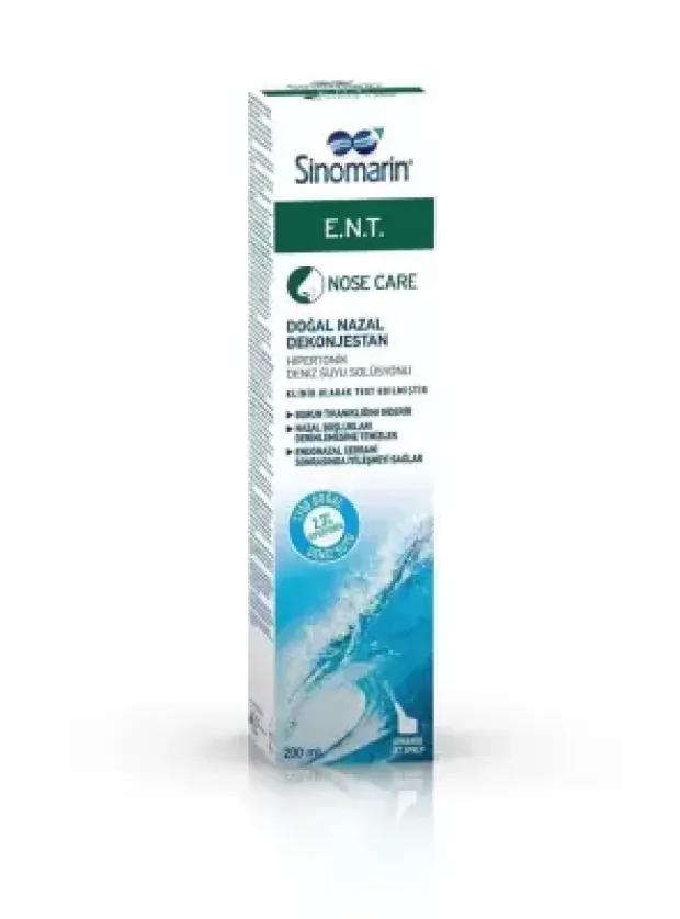 Sinomarin E.N.T Deniz Suyu Spreyi 200 ml
