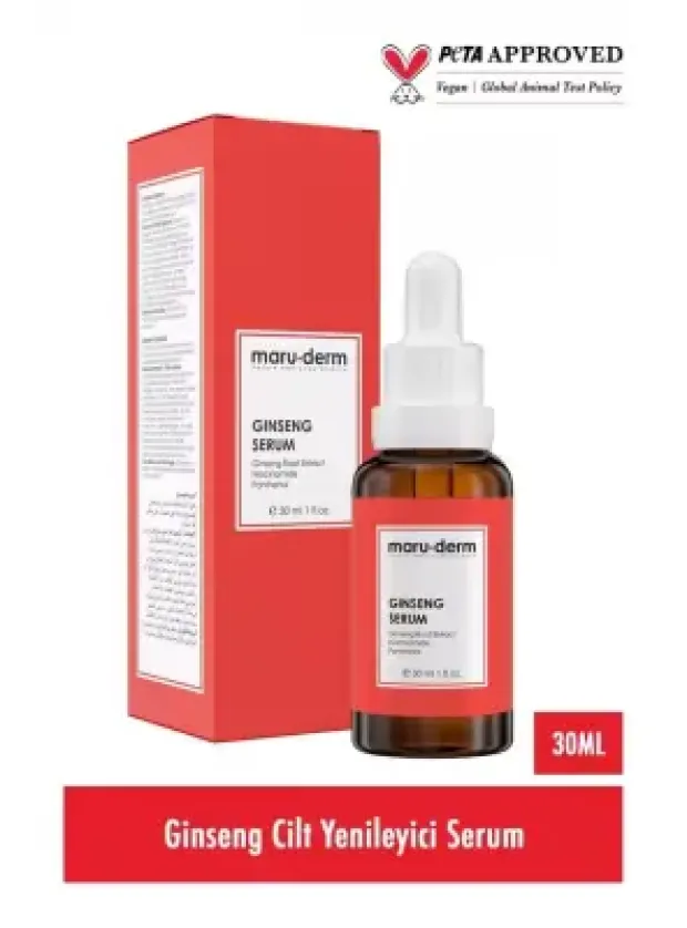 Maruderm Ginseng Cilt Yenileyici Serum 30 ml