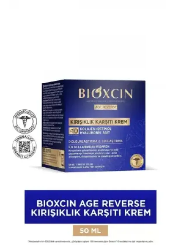 Bioxcin Age Reverse Kırışıklık Karşıtı Krem 50 ml