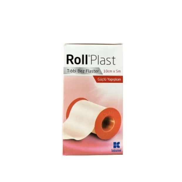 Roll Plast Tıbbi Bez Flaster 10cm x 5m
