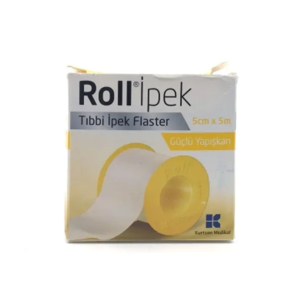 Roll İpek Flaster 5 cm x 5 m