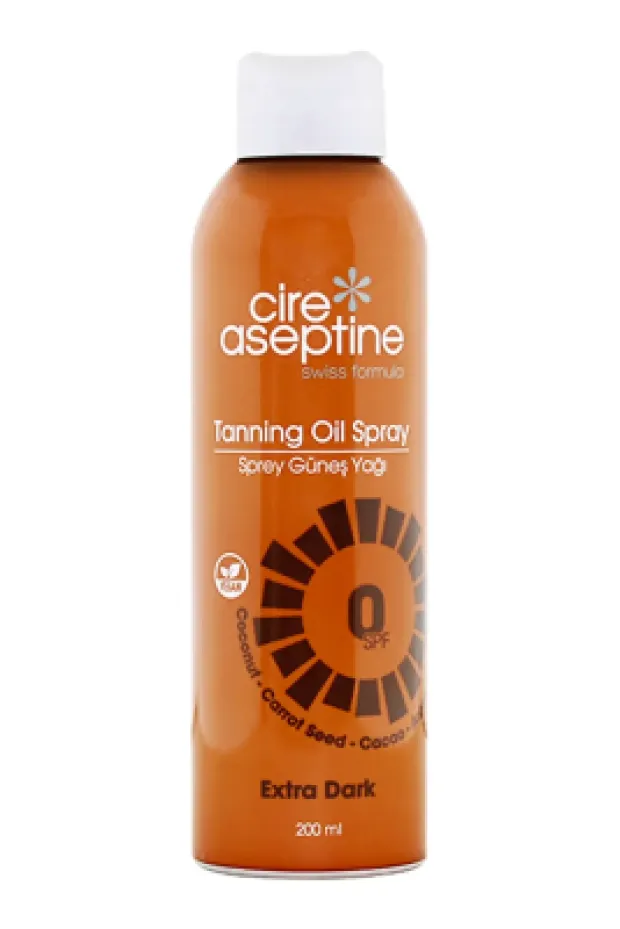 Cire Aseptine Spf0 Güneş Yağı Spreyi - Extra Koyu 200ml