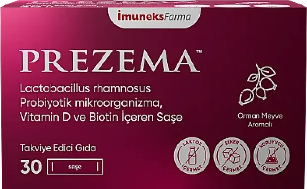 İmuneks Prezema 30 Şase Takviye Edici Gıda