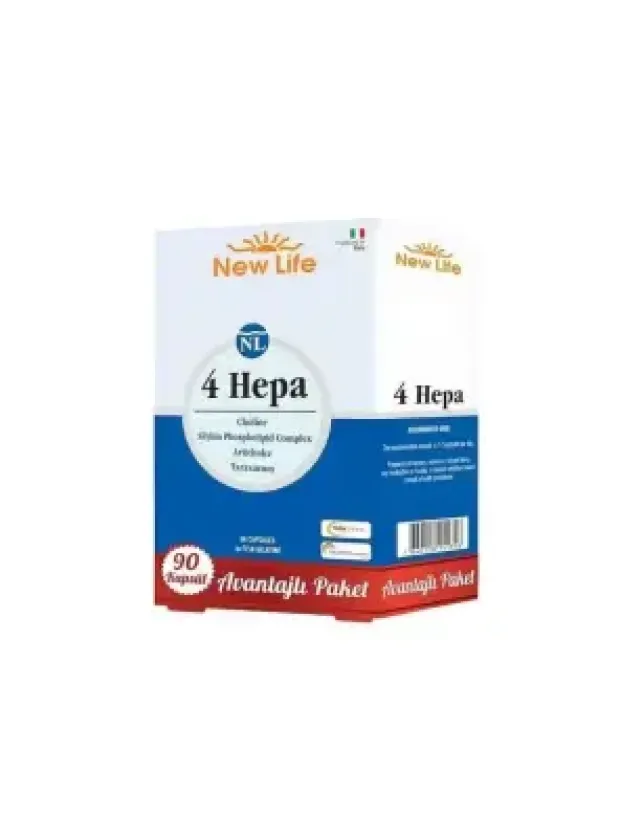New Life 4 Hepa 90 Kapsül