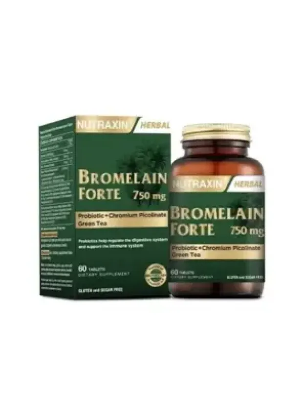 Nutraxin Bromelain Forte 60 Tablet