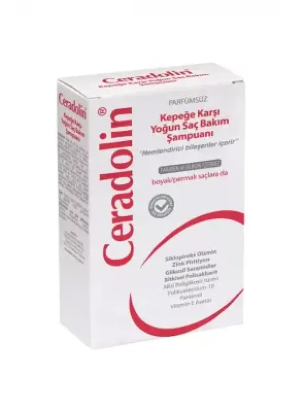 Ceradolin Kepeğe Karşı Yoğun Saç Bakım Şampuanı 300 ml