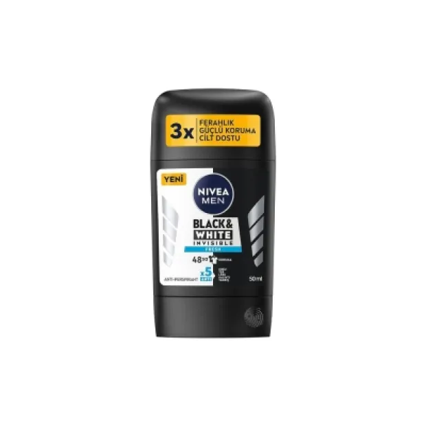 Nivea Men Black  White Invisible Fresh Stick Deodorant 50 ml