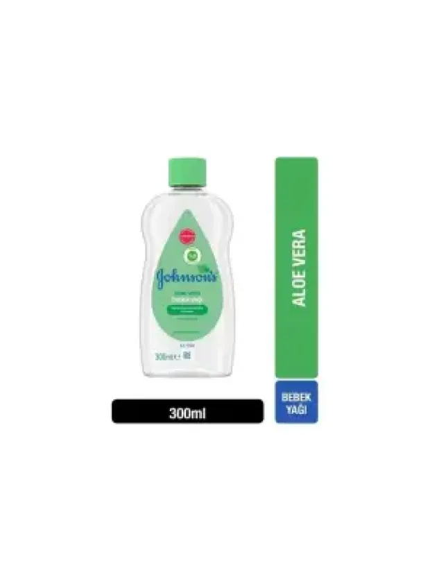 Johnsons Baby Yağ Aloe Veralı 300 ml