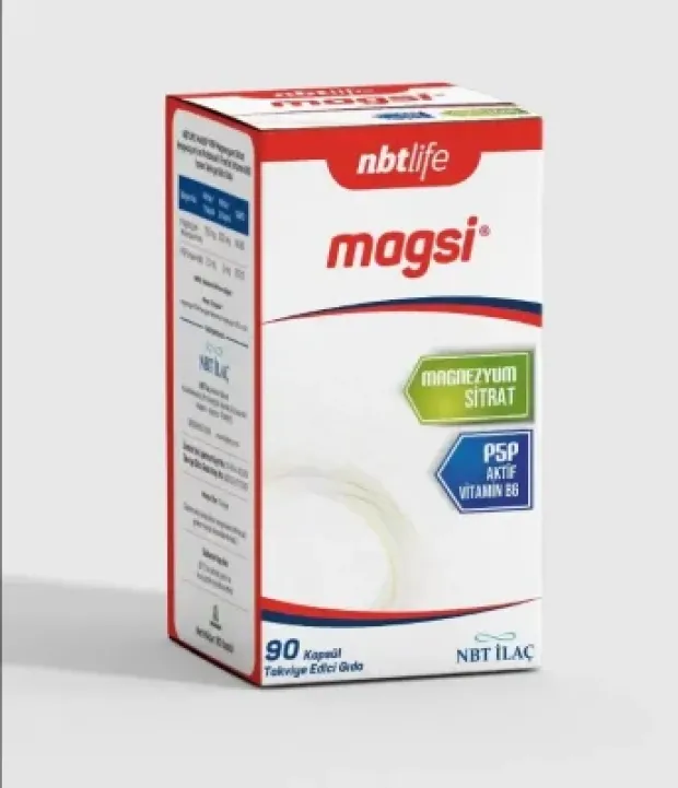 Nbt Life Magsi+P5P 90 Kapsül