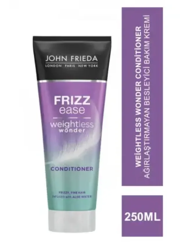John Frieda Ağırlaştırmayan Besleyici Bakım Kremi- Weightless Wonder Conditioner 250 ml