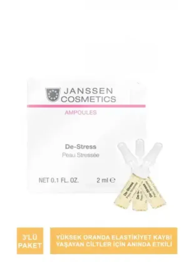 Janssen De-Stress Ampul 3'lü Paket