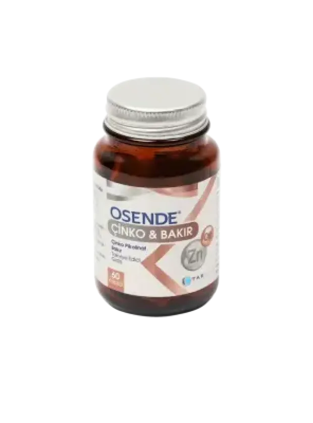 Osende Çinko & Bakır 60 Kapsül