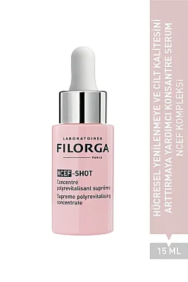 Filorga NCEF Shot Mezoterapi Etkili Konsantre Bakım Kürü 15 ml