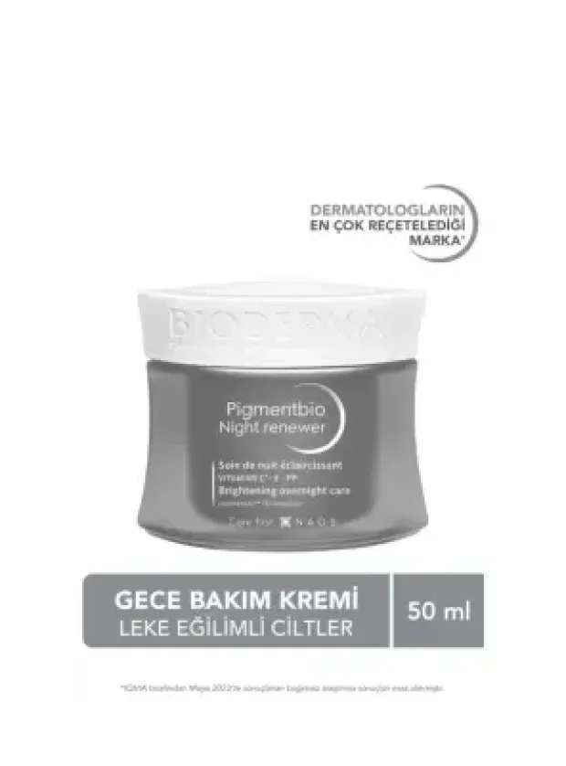 Bioderma Pigmentbio Night Renewer 50 ml Gece Bakım Kremi