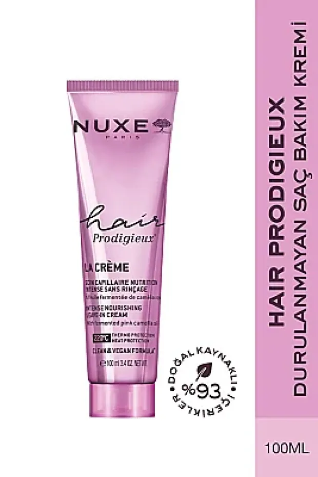 Nuxe Hair Prodigieux La Creme - Yoğun Besleyici Durulanmayan Saç Bakım Kremi - 100 ml